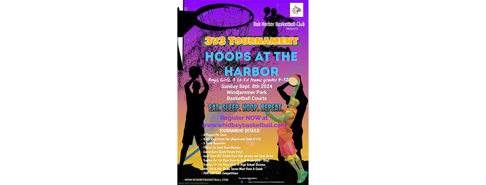 3V3 tournament- Hoops at the Harbor